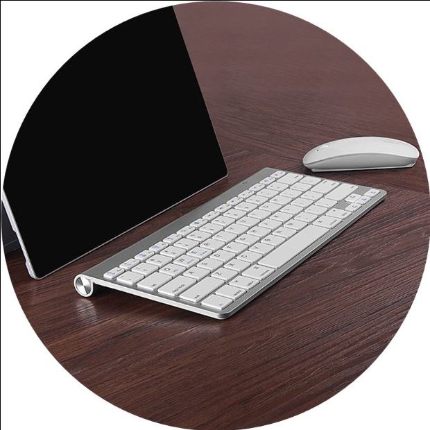 Wireless Bluetooth Keyboard and Mouse Set for Devices